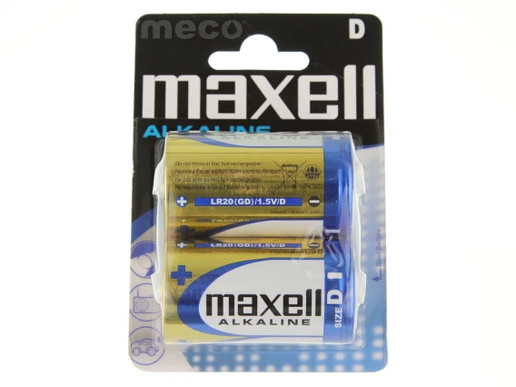 Baterie Alcalina Maxell LR20 2buc
