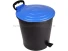 Cos gunoi colectare selectiva Ergo 10L cu pedala H-30 cm (Albastru)
