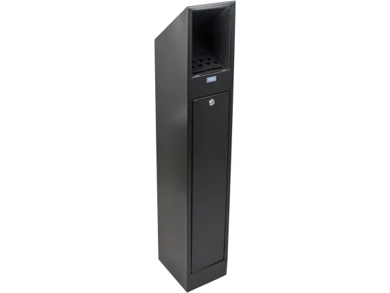 Scrumiera perete neagra Meco M0304B