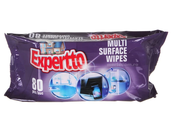 Servetele umede multisuprafete Expertto 80buc