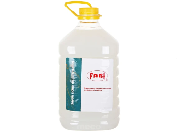 Sapun lichid antibacterian Fabi 5 litri Pet Avizat Biocide MS