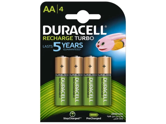 Acumulatori Duracell 2500mAh AA 4buc