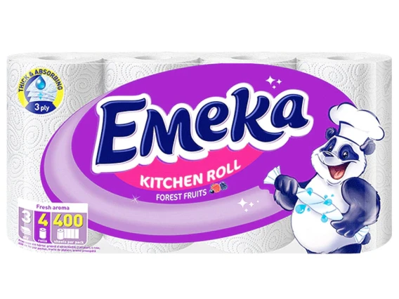 Prosop hartie Emeka 3straturi 100foi 4role (Fresh)