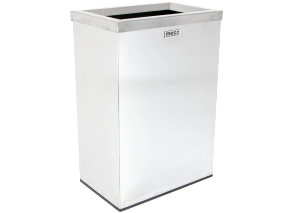 Cos gunoi satinat perete 34litri H-49cm