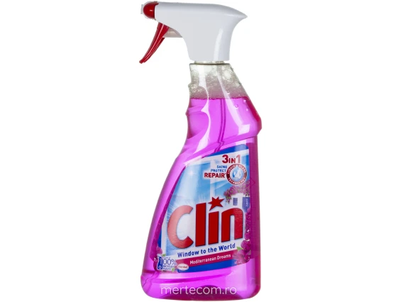 Detergent geamuri Clin cu pulverizator 500 ml (Mediteranean)