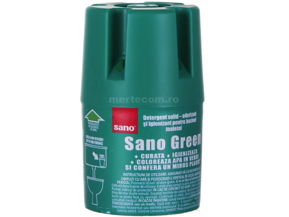Odorizant WC bazin Sano Green 150g