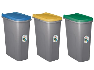 Cos gunoi modular colectare selectiva Home eco 25 litri H-51cm