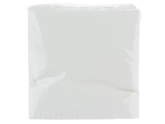 Servetele masa colorate Alia 33x33cm 2str 150buc (Alb)