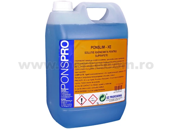Detergent igienizant pentru suprafete Ponslim 5litri