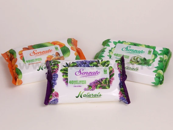 Servetele umede Senzate 40buc (Menta si castravete)