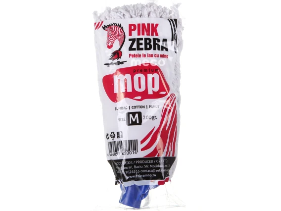 Rezerva mop bumbac Zebra 200gr