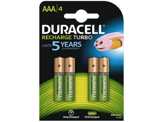 Acumulatori Duracell 850mAh AAA 4buc