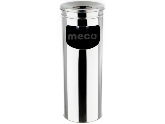 Cos gunoi scrumiera inox Meco Q24cm H-60cm