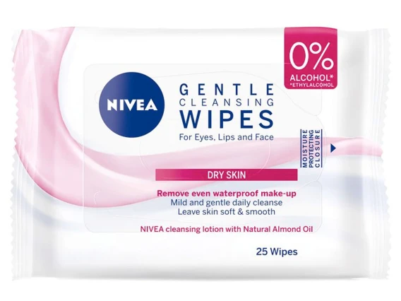 Servetele demachiante Nivea 25bucati (TEN USCAT)