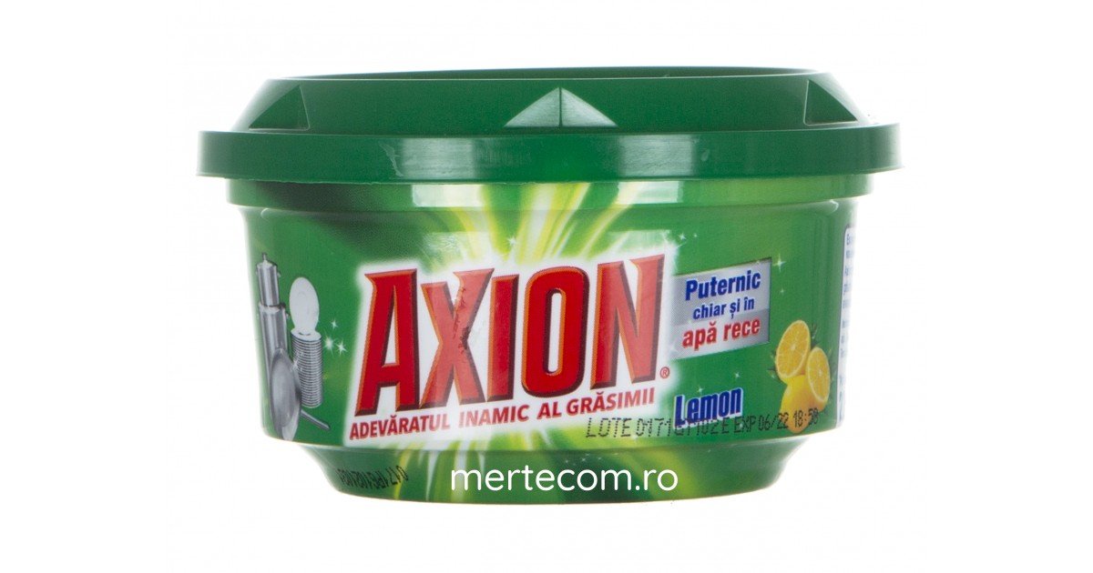 Detergent vase pasta Axion 400g (Lemon) - Mertecom