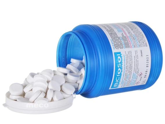 Dezinfectant efervescent Cloramina Biclosol 300 tablete
