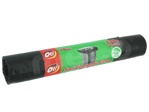 Saci menajeri Oti negri economic extra 240 litri 10 bucati