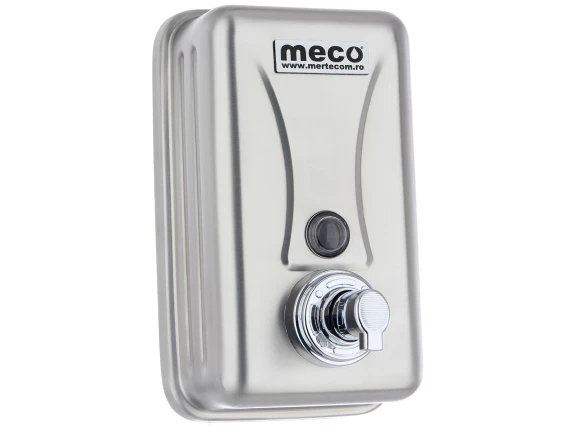Dozator inox satin săpun spumă Meco 1,1litri