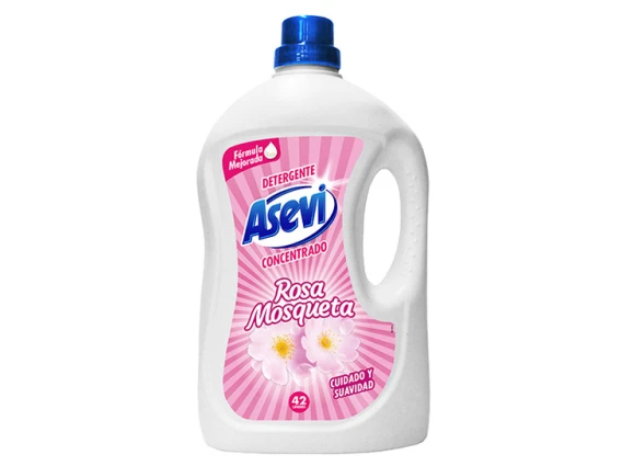 Detergent lichid rufe Asevi 2.94 L (Rosa)
