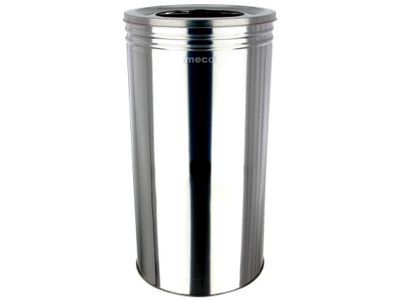 Cos gunoi inox lucios deschis Meco 70litri Q37 H70cm
