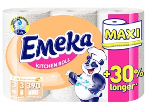 Prosop de hartie Emeka 3straturi 390foi 3role