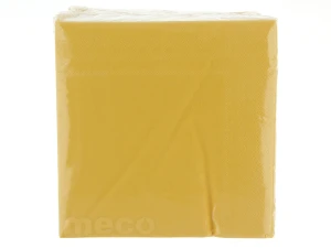 Servetele masa colorate Alia 33x33cm 2str 150buc (Galben)