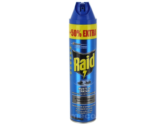 Insecticid spray muste si tantari Raid 600ml