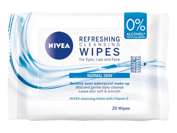 Servetele demachiante Nivea 25bucati (TEN NORMAL)