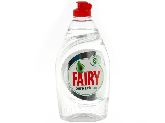 Detergent de vase fara coloranti Fairy  Pure&Clean 450 ml