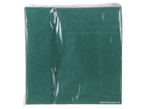 Servetele masa colorate Alia 33x33cm 2straturi 150bucati (Verde inchis)
