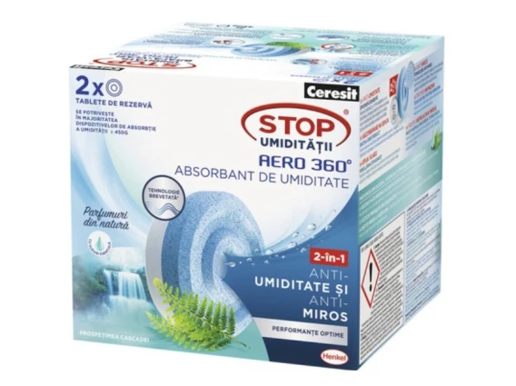 Rezerva aparat dezumidificator Ceresit AERO 360° (Prospetimea Cascadei)