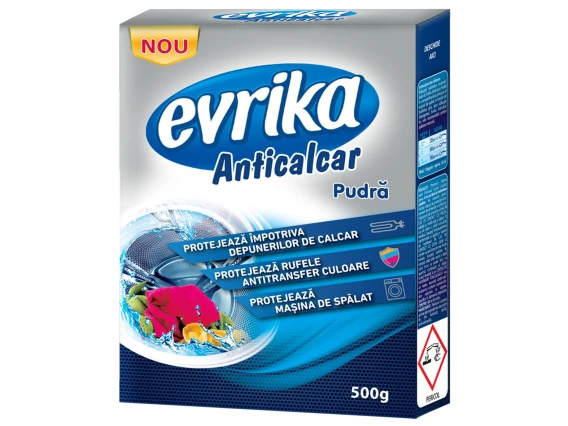 Detergent pudra anticalcar Evrika 500gr