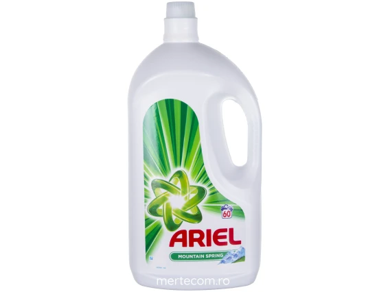 Ariel detergent lichid rufe 3300ml (Mountain Spring)