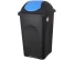 Cos gunoi colectare selectiva Black Multi 60 litri H-67 cm (Albastru)