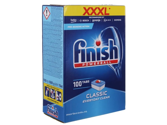 Detergent vase pentru masina de spalat Finish 100tablete
