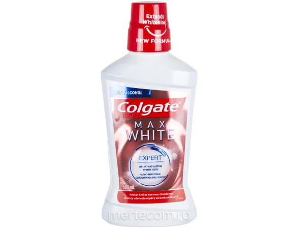 Apa de gura Colgate Max White 500ml