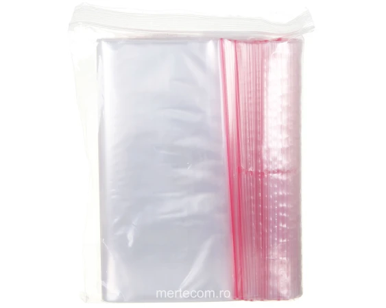 Pungi zip-lock 215x300mm 100buc