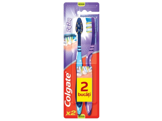 Colgate periute de dinti ZigZag 2bucati