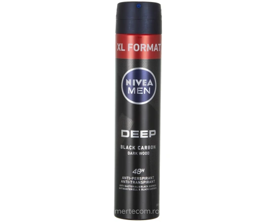 Deodorant spray Nivea Men 200ml (Black Carbon)