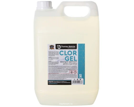 Detergent igienizant Clor gel Thomas Maister 5litri