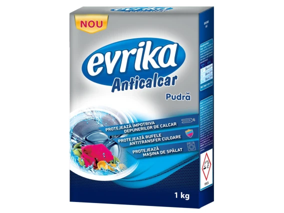 Detergent pudra anticalcar Evrika 1kg
