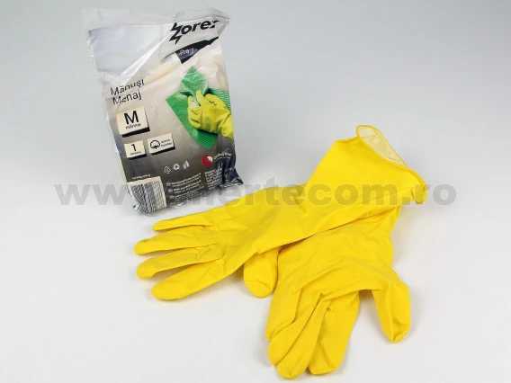 Manusi menaj cauciucate cu interior bumbac (XL - Extra Large)