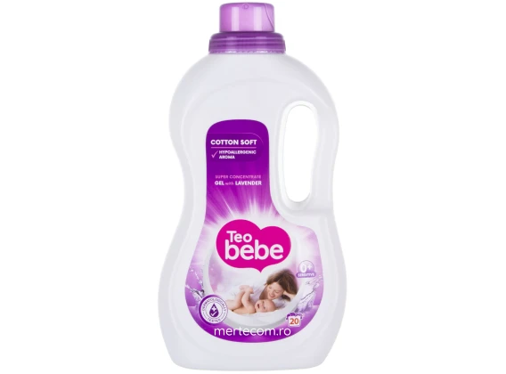 Detergent lichid rufe Teo Bebe 1.1L (Lavanda)