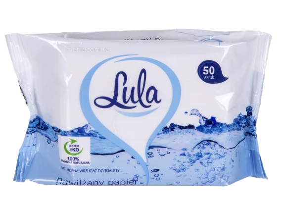 Hartie igienica umeda Lula 50bucati