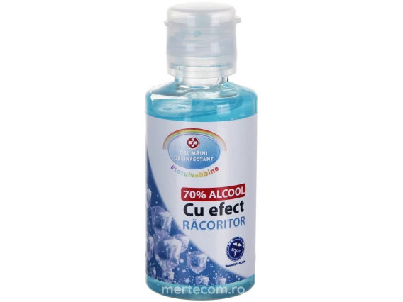 Gel dezinfectant pentru maini 70% alcool Lebada 50ml