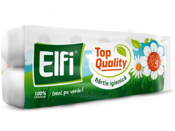 Hartie igienica Elfi 10role 4straturi