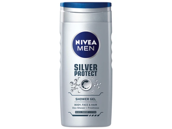 Gel de dus Nivea Men 500ml (Silver Protect)