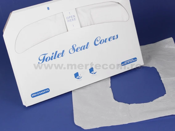 Protectie colac wc 250buc Meco 1/2 K7P