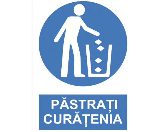 Eticheta Pastrati Curatenia 29x21cm A4