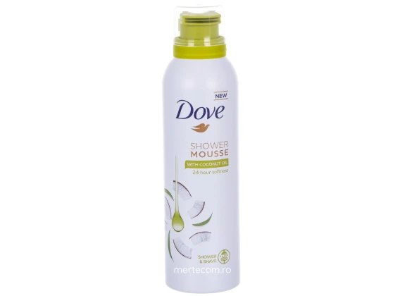Spuma de dus Dove Shower Mousse 200ml (Ulei de cocos)
